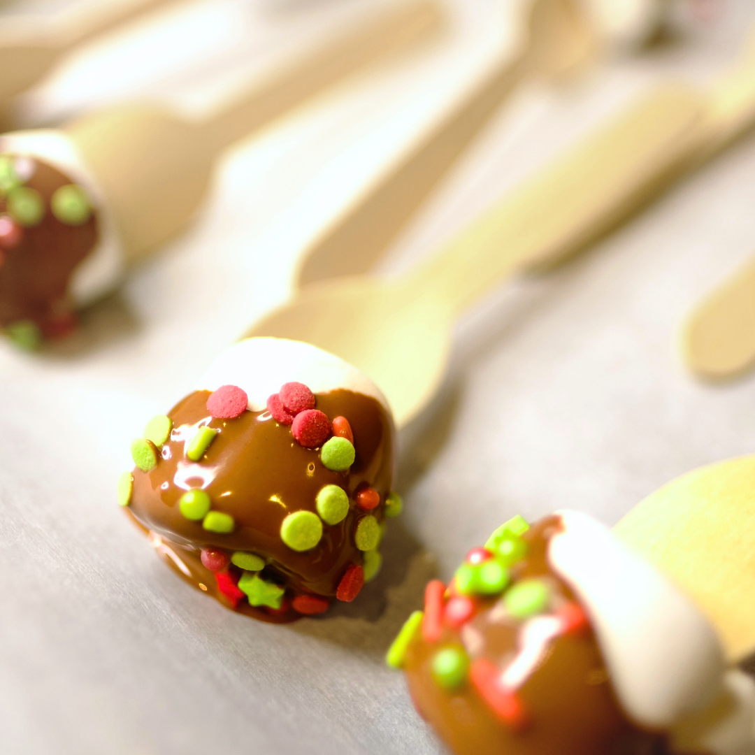 Chocolate Dipped Marshmallows for Hot Chocolate, Christmas Treats,  Hot Chocolate Recipe
