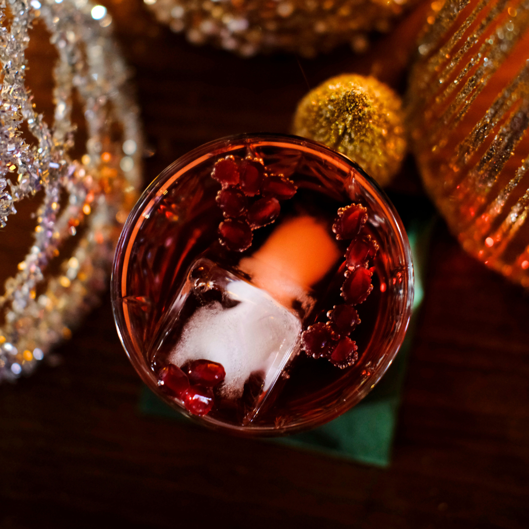 The Revisited Shirley Temple Drink: Christmas Grenadine Mocktail
